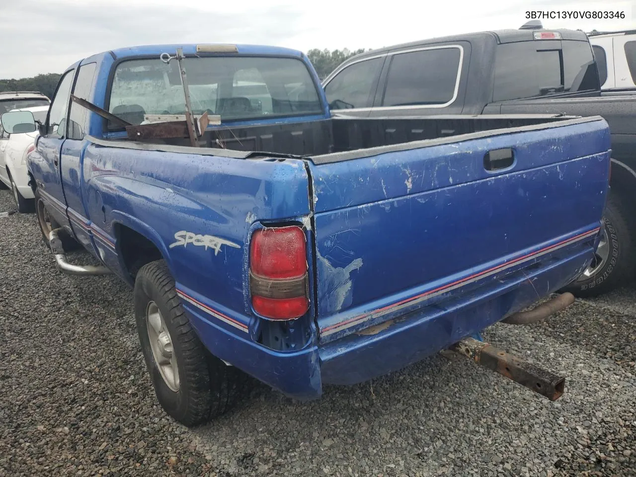 1997 Dodge Ram 1500 VIN: 3B7HC13Y0VG803346 Lot: 74382424