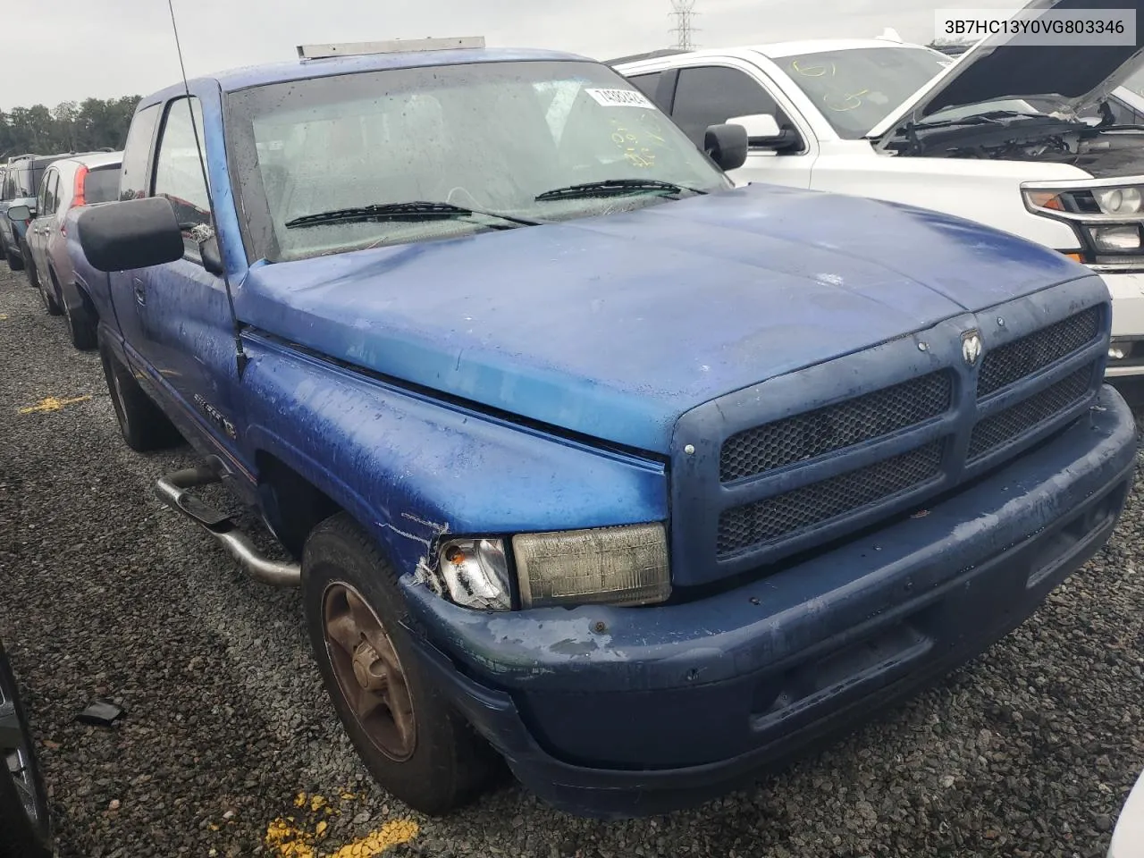 1997 Dodge Ram 1500 VIN: 3B7HC13Y0VG803346 Lot: 74382424