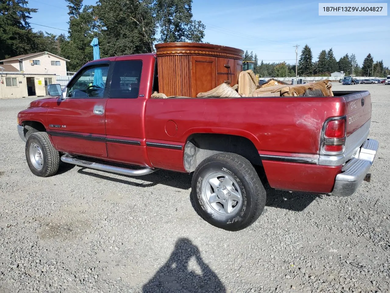 1997 Dodge Ram 1500 VIN: 1B7HF13Z9VJ604827 Lot: 74430784