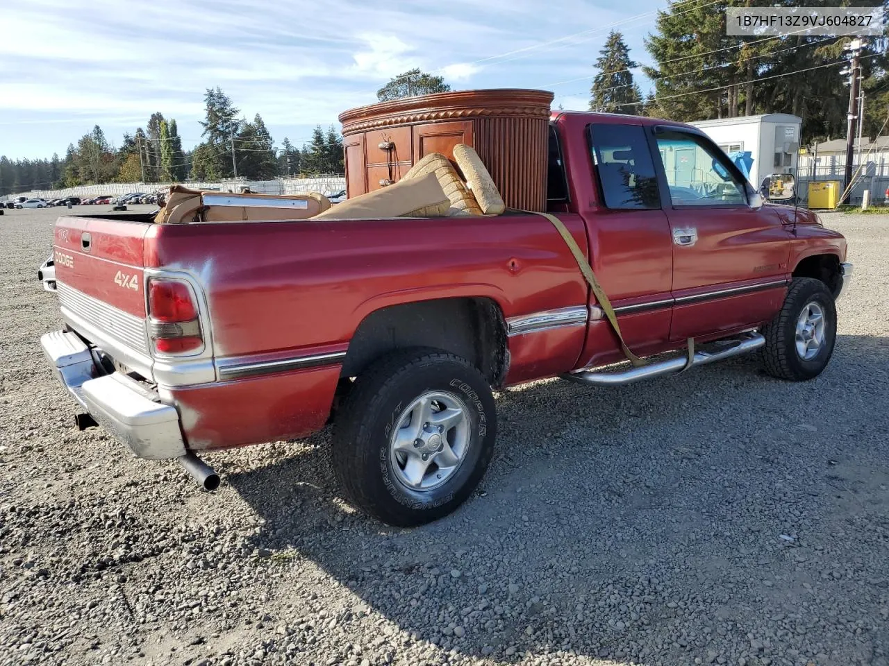 1997 Dodge Ram 1500 VIN: 1B7HF13Z9VJ604827 Lot: 74430784