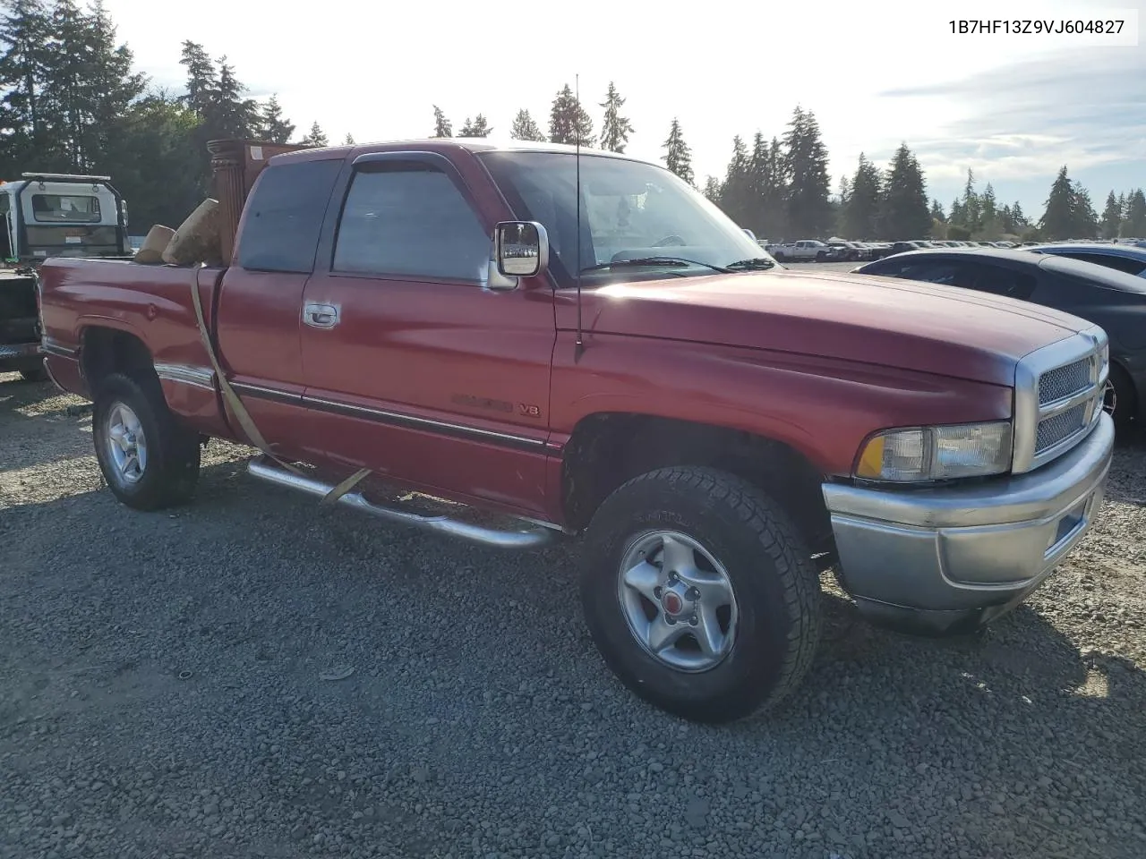 1997 Dodge Ram 1500 VIN: 1B7HF13Z9VJ604827 Lot: 74430784