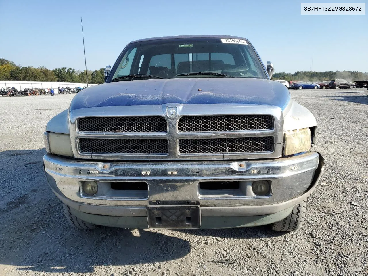 1997 Dodge Ram 1500 VIN: 3B7HF13Z2VG828572 Lot: 75109844