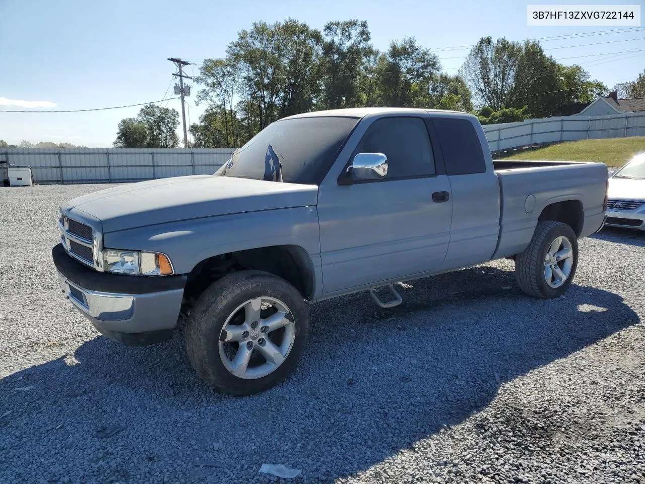 1997 Dodge Ram 1500 VIN: 3B7HF13ZXVG722144 Lot: 75688944