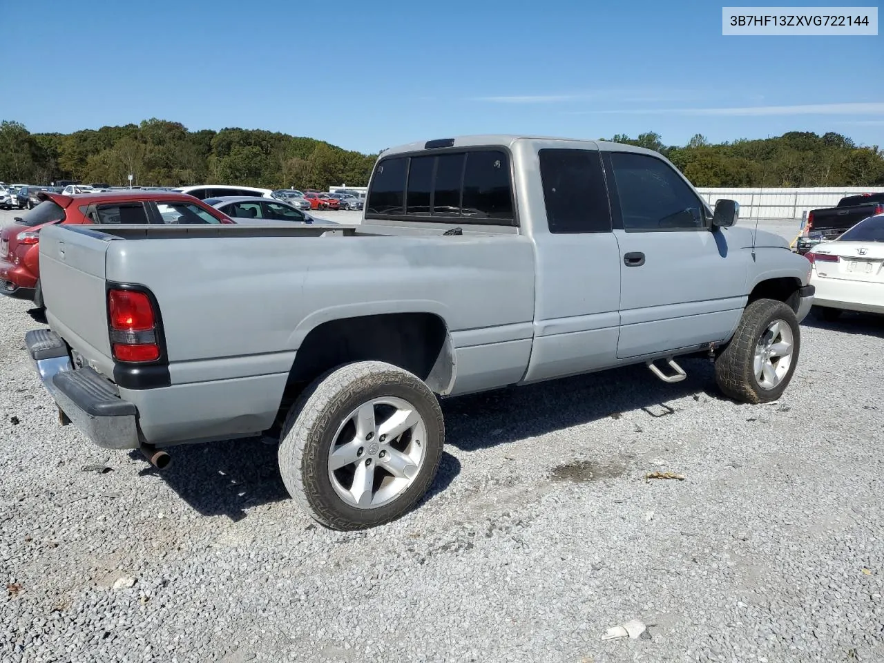 1997 Dodge Ram 1500 VIN: 3B7HF13ZXVG722144 Lot: 75688944