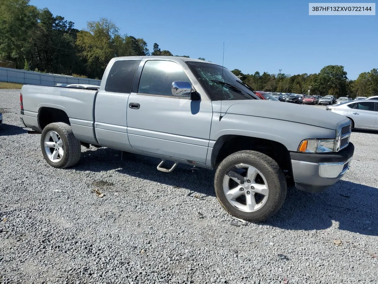 1997 Dodge Ram 1500 VIN: 3B7HF13ZXVG722144 Lot: 75688944