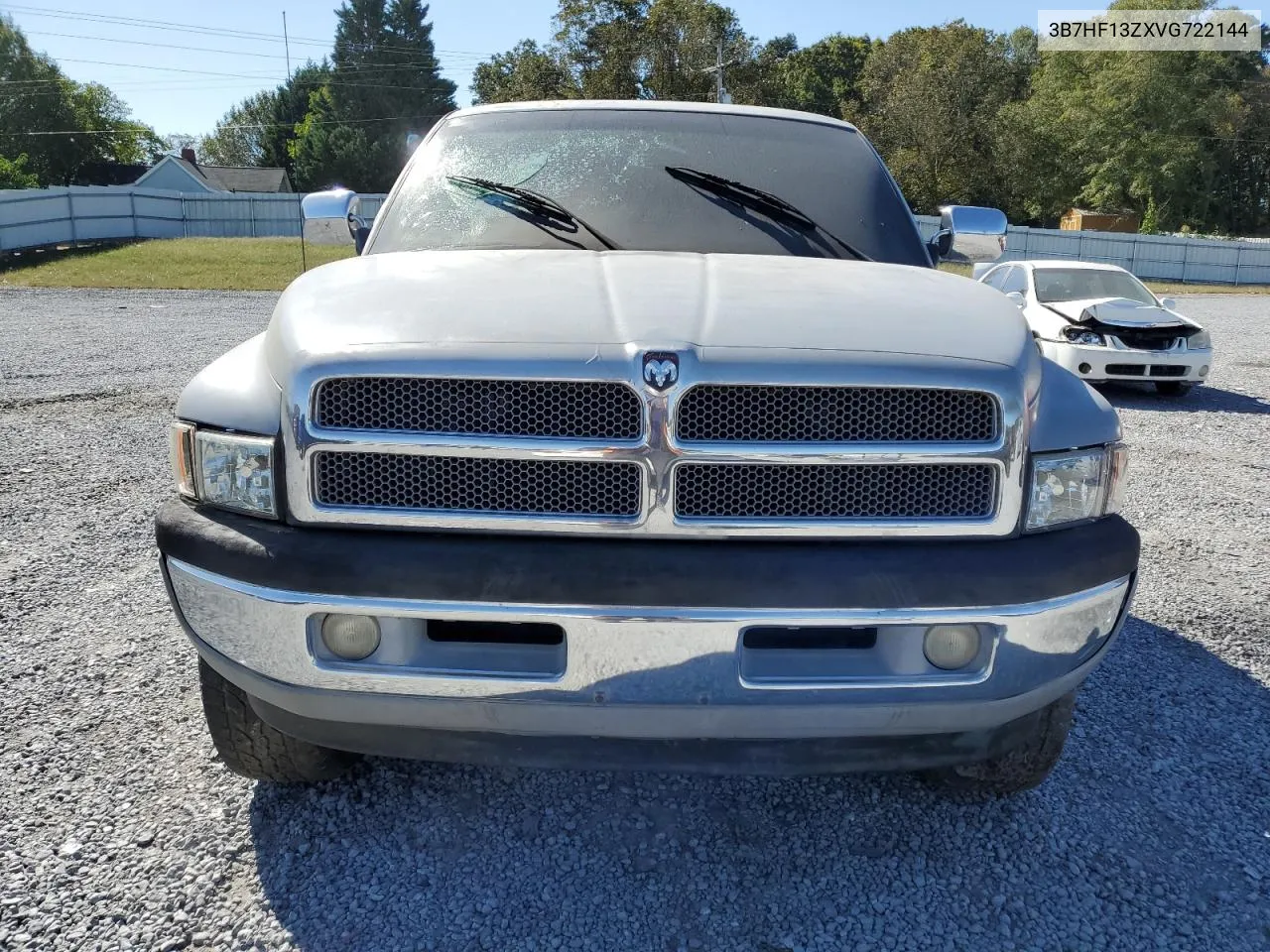 1997 Dodge Ram 1500 VIN: 3B7HF13ZXVG722144 Lot: 75688944