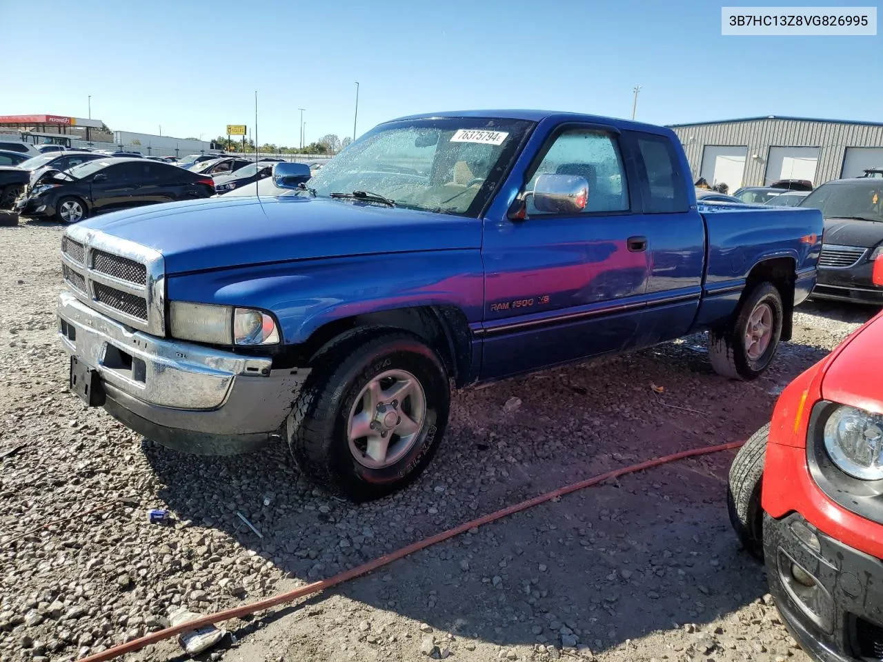 1997 Dodge Ram 1500 VIN: 3B7HC13Z8VG826995 Lot: 76375794