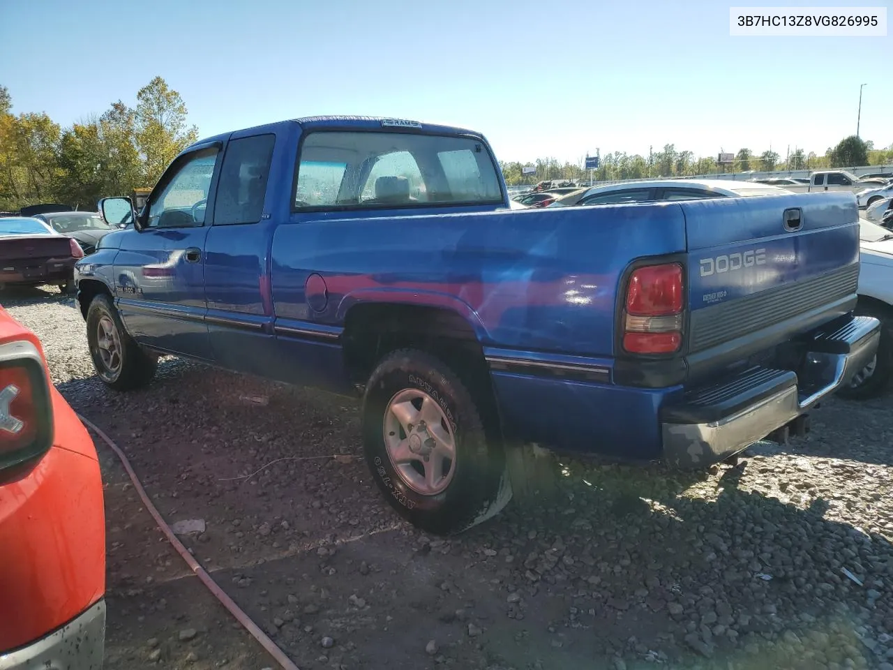 1997 Dodge Ram 1500 VIN: 3B7HC13Z8VG826995 Lot: 76375794