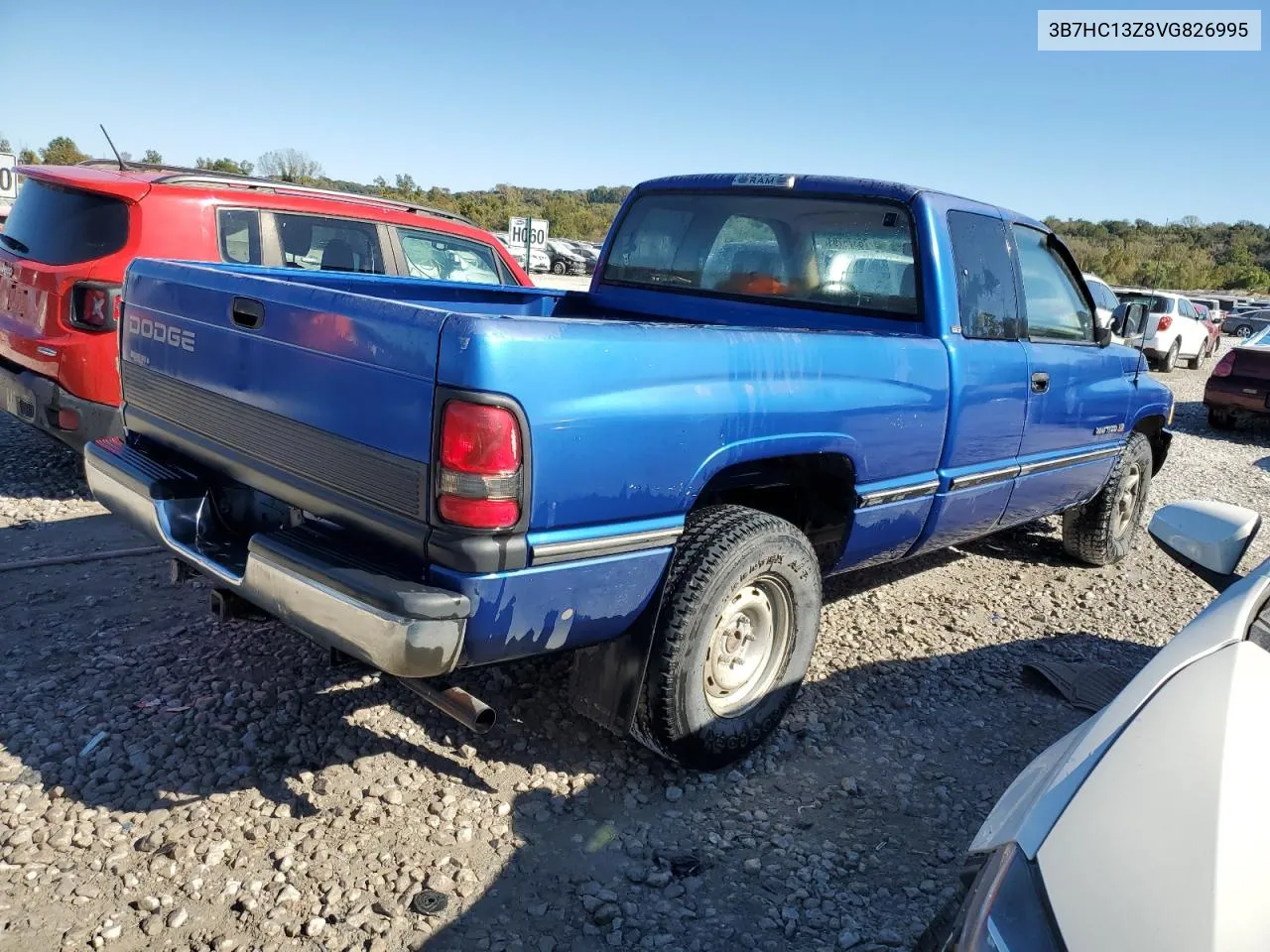 1997 Dodge Ram 1500 VIN: 3B7HC13Z8VG826995 Lot: 76375794