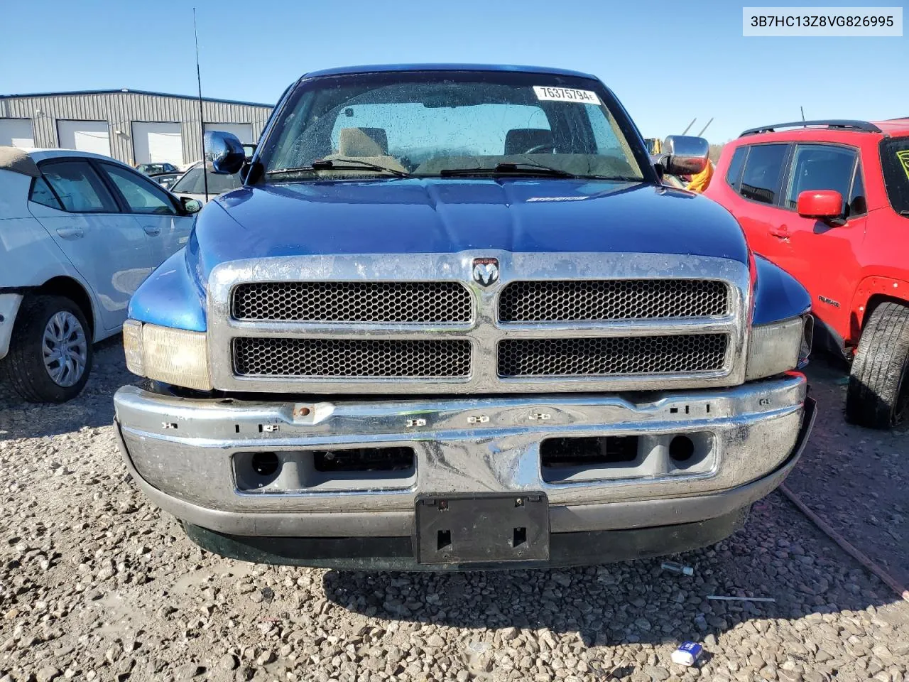 1997 Dodge Ram 1500 VIN: 3B7HC13Z8VG826995 Lot: 76375794