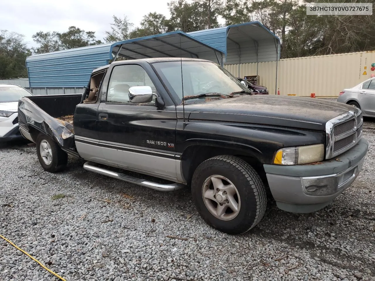 1997 Dodge Ram 1500 VIN: 3B7HC13Y0VG727675 Lot: 77764714