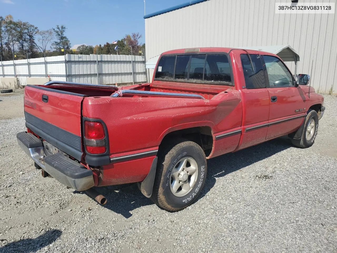 1997 Dodge Ram 1500 VIN: 3B7HC13Z8VG831128 Lot: 78059474