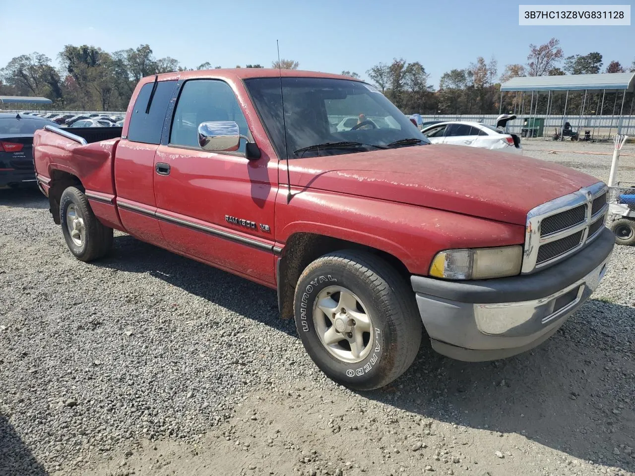 1997 Dodge Ram 1500 VIN: 3B7HC13Z8VG831128 Lot: 78059474