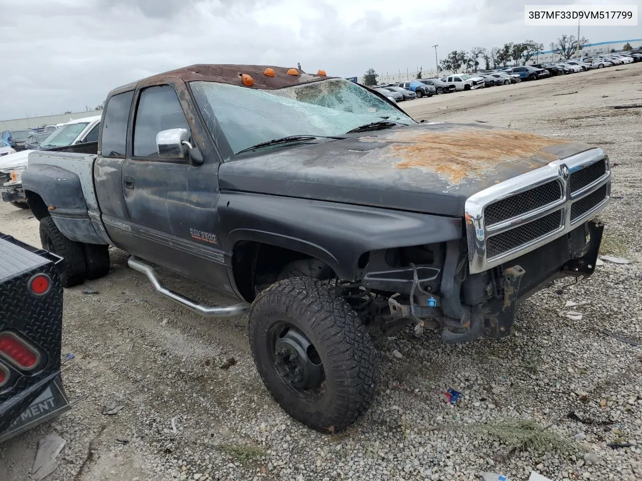 1997 Dodge Ram 3500 VIN: 3B7MF33D9VM517799 Lot: 78749544