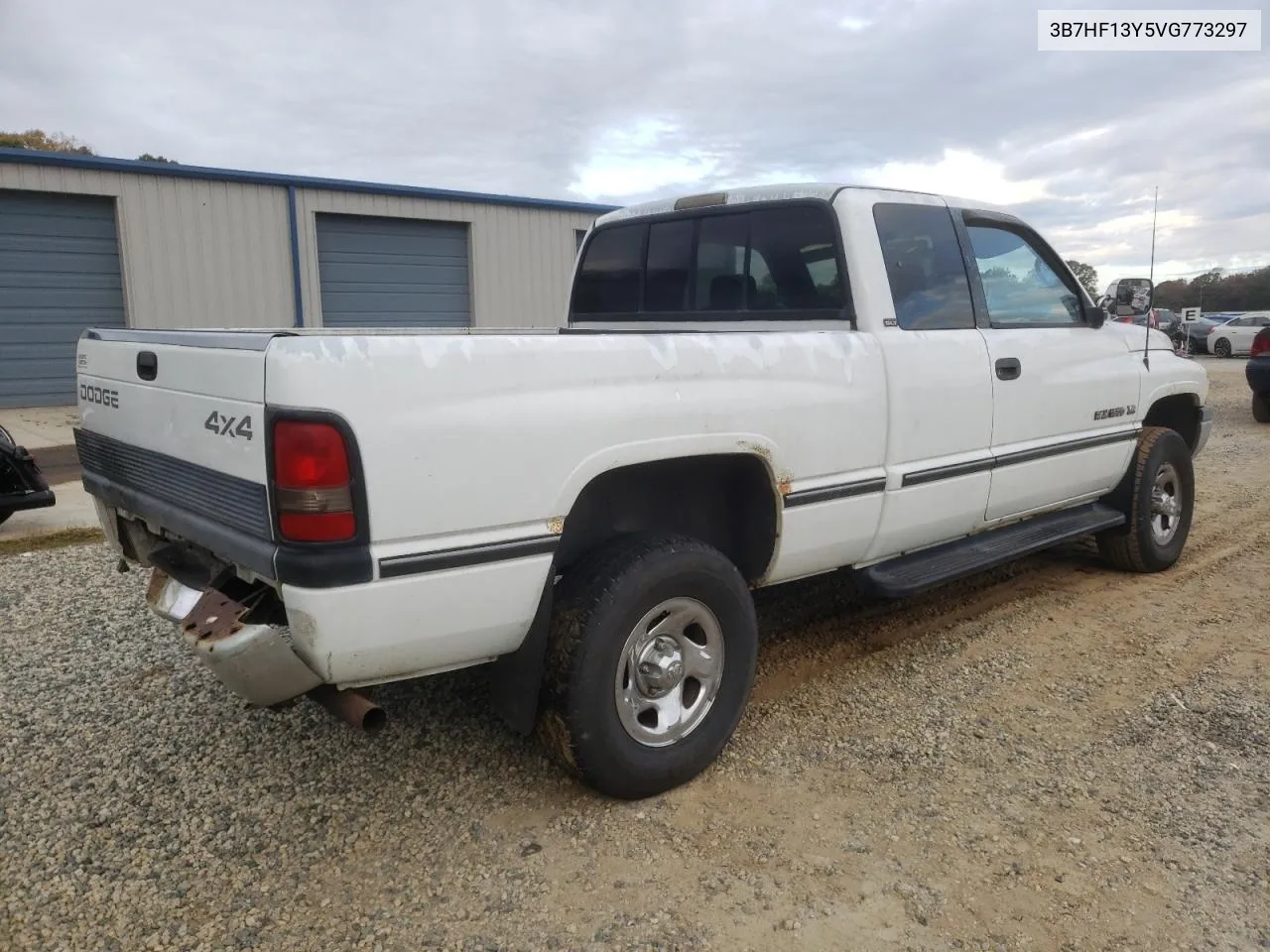 1997 Dodge Ram 1500 VIN: 3B7HF13Y5VG773297 Lot: 78816914