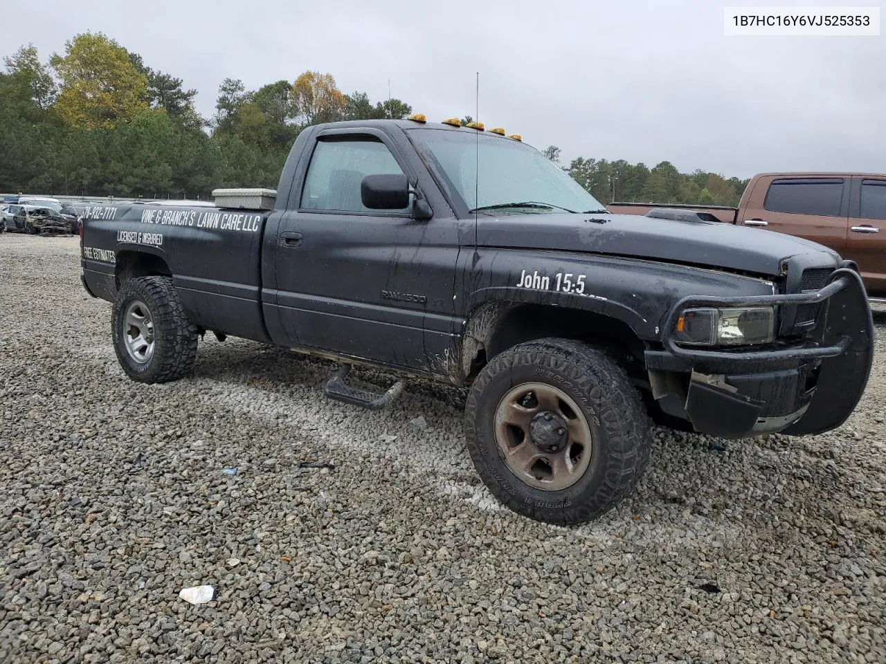 1997 Dodge Ram 1500 VIN: 1B7HC16Y6VJ525353 Lot: 79489384