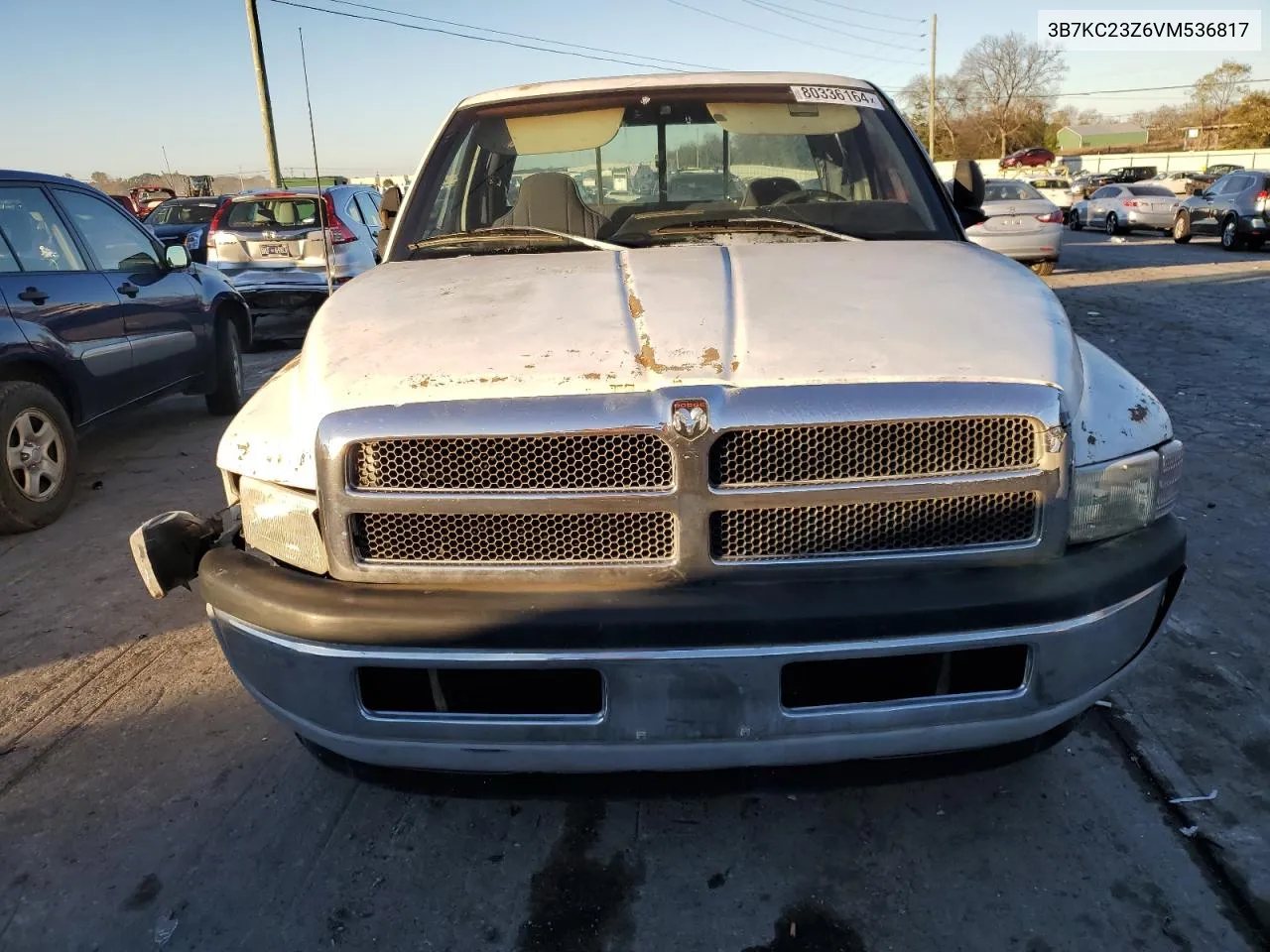 1997 Dodge Ram 2500 VIN: 3B7KC23Z6VM536817 Lot: 80336164