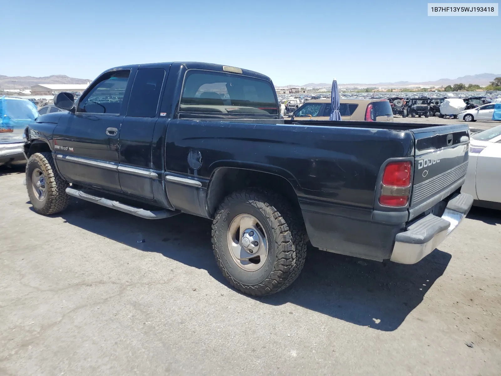 1998 Dodge Ram 1500 VIN: 1B7HF13Y5WJ193418 Lot: 61768024