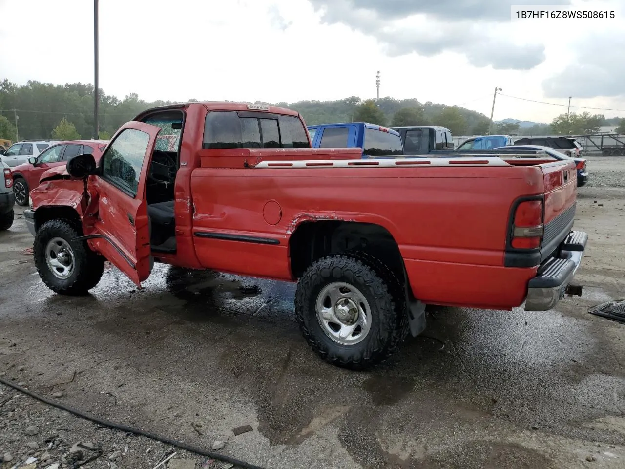 1998 Dodge Ram 1500 VIN: 1B7HF16Z8WS508615 Lot: 64791014