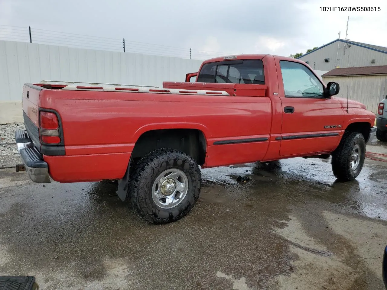 1998 Dodge Ram 1500 VIN: 1B7HF16Z8WS508615 Lot: 64791014