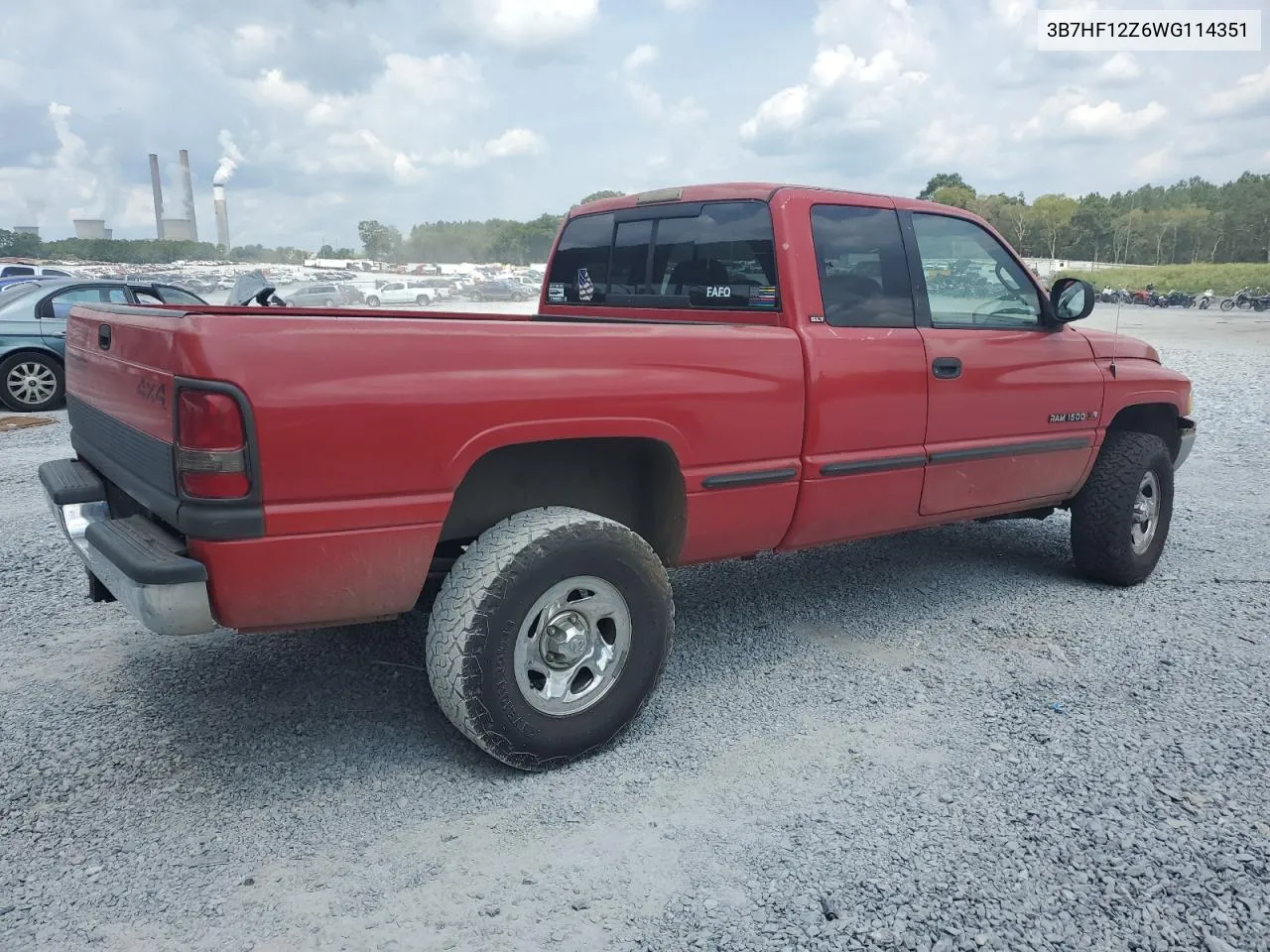 3B7HF12Z6WG114351 1998 Dodge Ram 1500