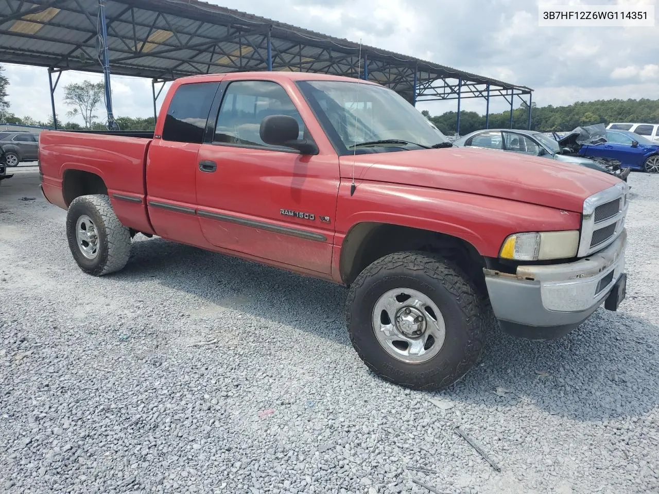 3B7HF12Z6WG114351 1998 Dodge Ram 1500