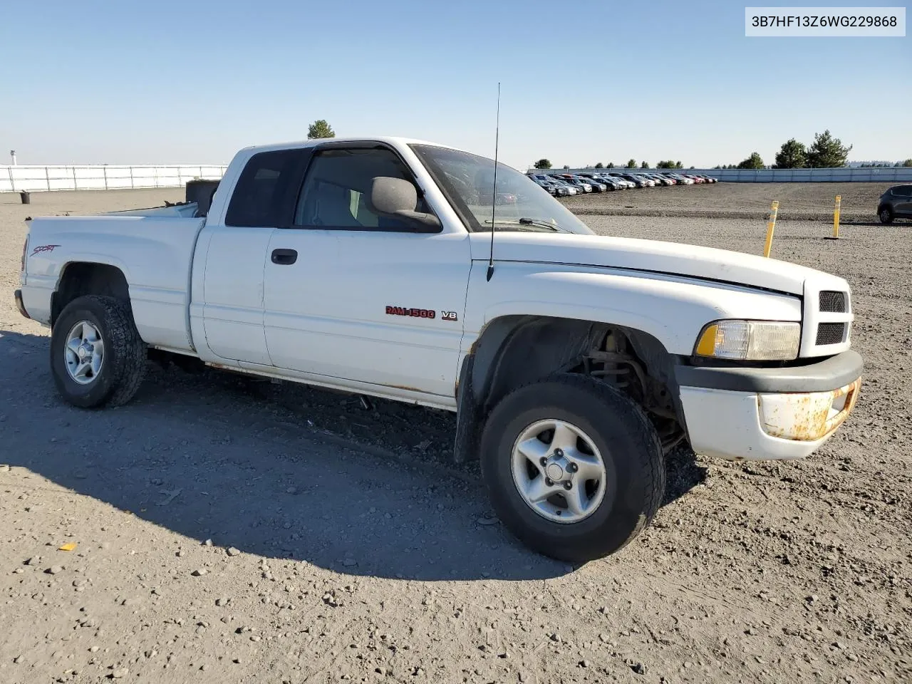 1998 Dodge Ram 1500 VIN: 3B7HF13Z6WG229868 Lot: 70308804