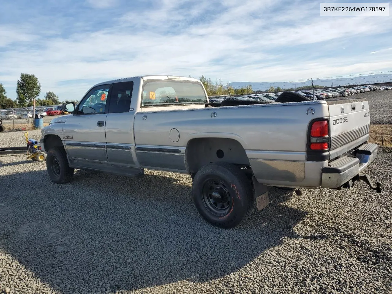 3B7KF2264WG178597 1998 Dodge Ram 2500