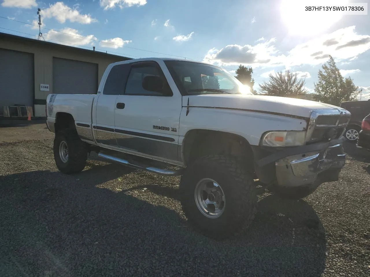 1998 Dodge Ram 1500 VIN: 3B7HF13Y5WG178306 Lot: 72273924