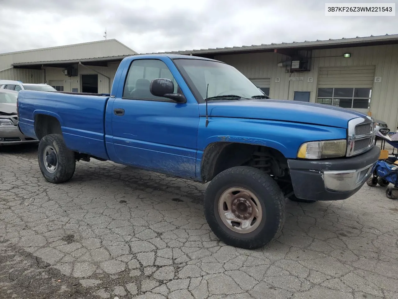 3B7KF26Z3WM221543 1998 Dodge Ram 2500