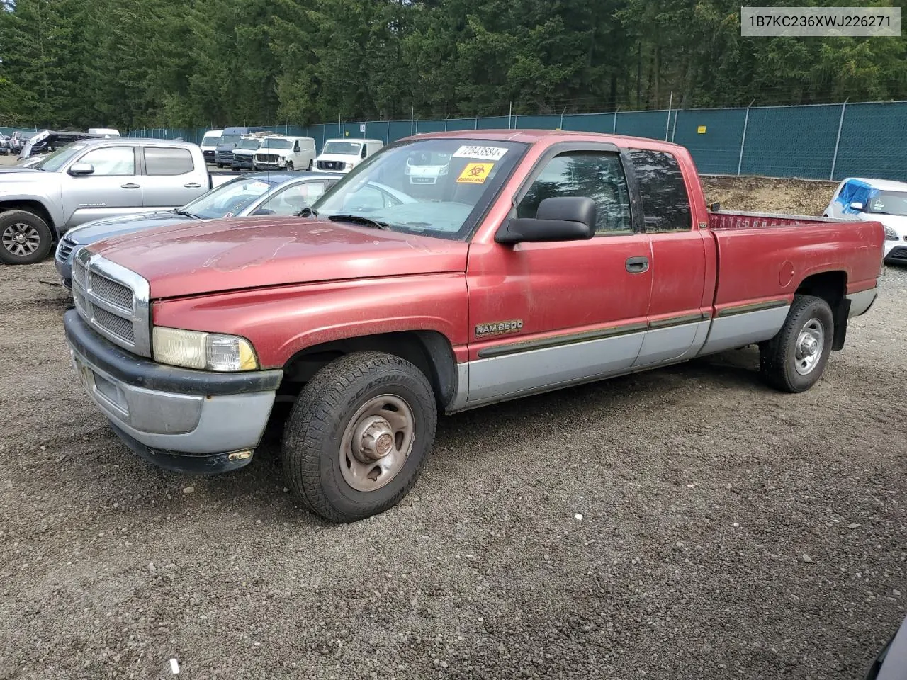 1B7KC236XWJ226271 1998 Dodge Ram 2500