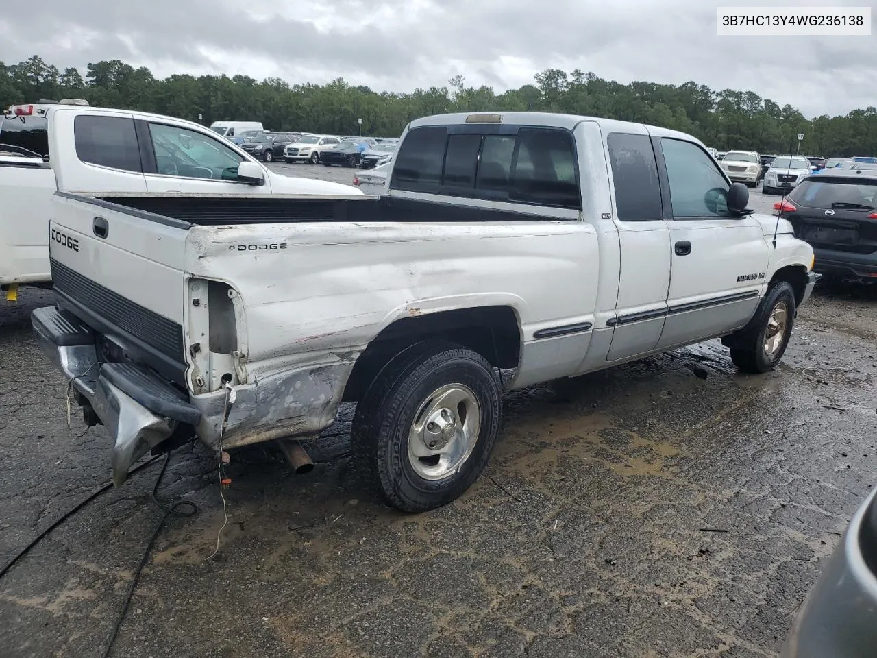 1998 Dodge Ram 1500 VIN: 3B7HC13Y4WG236138 Lot: 72945914