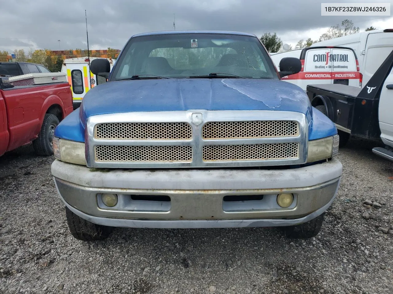 1998 Dodge Ram 2500 VIN: 1B7KF23Z8WJ246326 Lot: 74606374