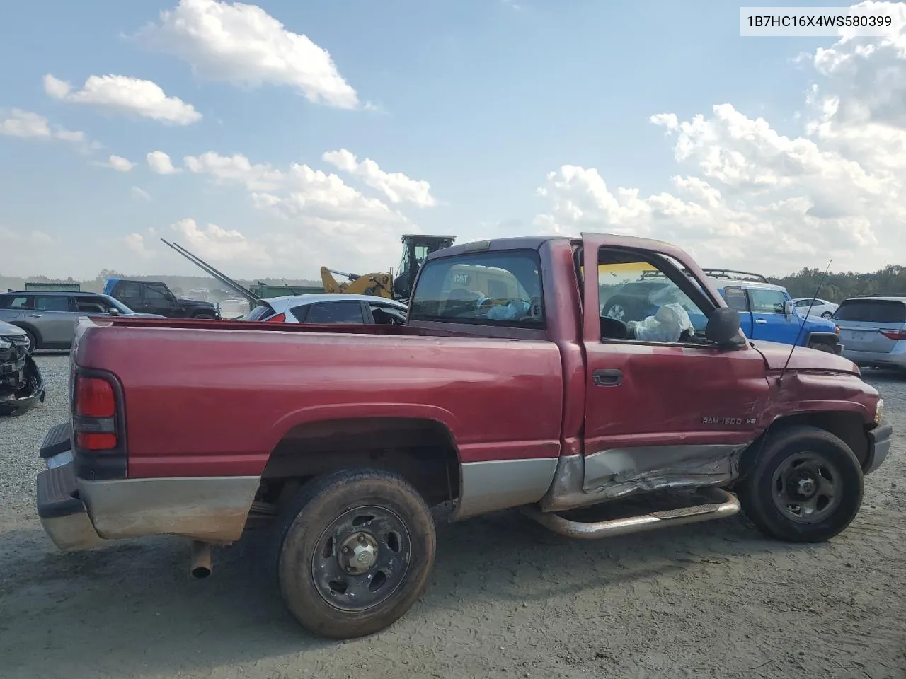 1B7HC16X4WS580399 1998 Dodge Ram 1500