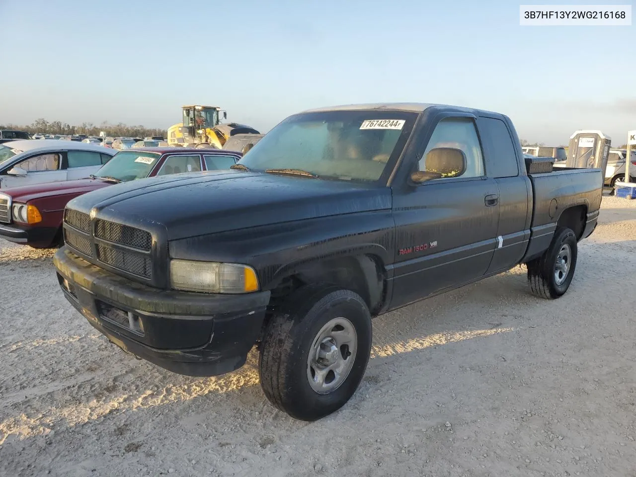 1998 Dodge Ram 1500 VIN: 3B7HF13Y2WG216168 Lot: 76742244