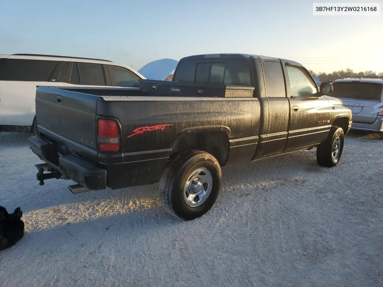 1998 Dodge Ram 1500 VIN: 3B7HF13Y2WG216168 Lot: 76742244