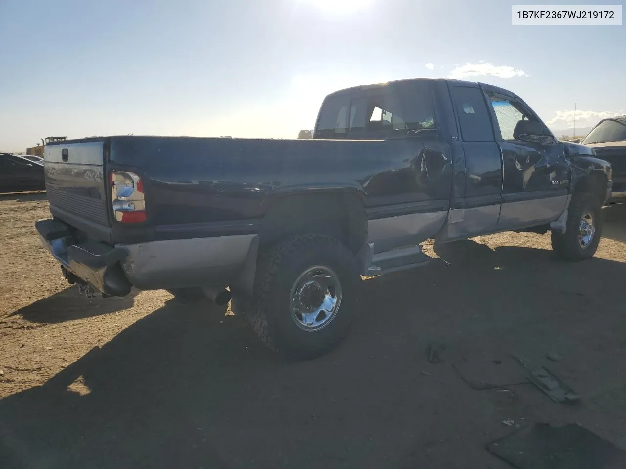 1998 Dodge Ram 2500 VIN: 1B7KF2367WJ219172 Lot: 77479864