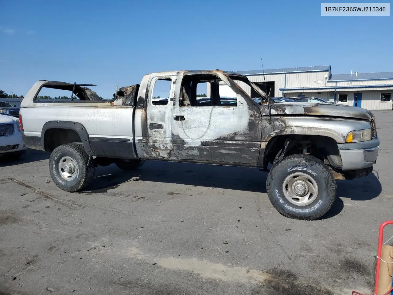 1998 Dodge Ram 2500 VIN: 1B7KF2365WJ215346 Lot: 77669924