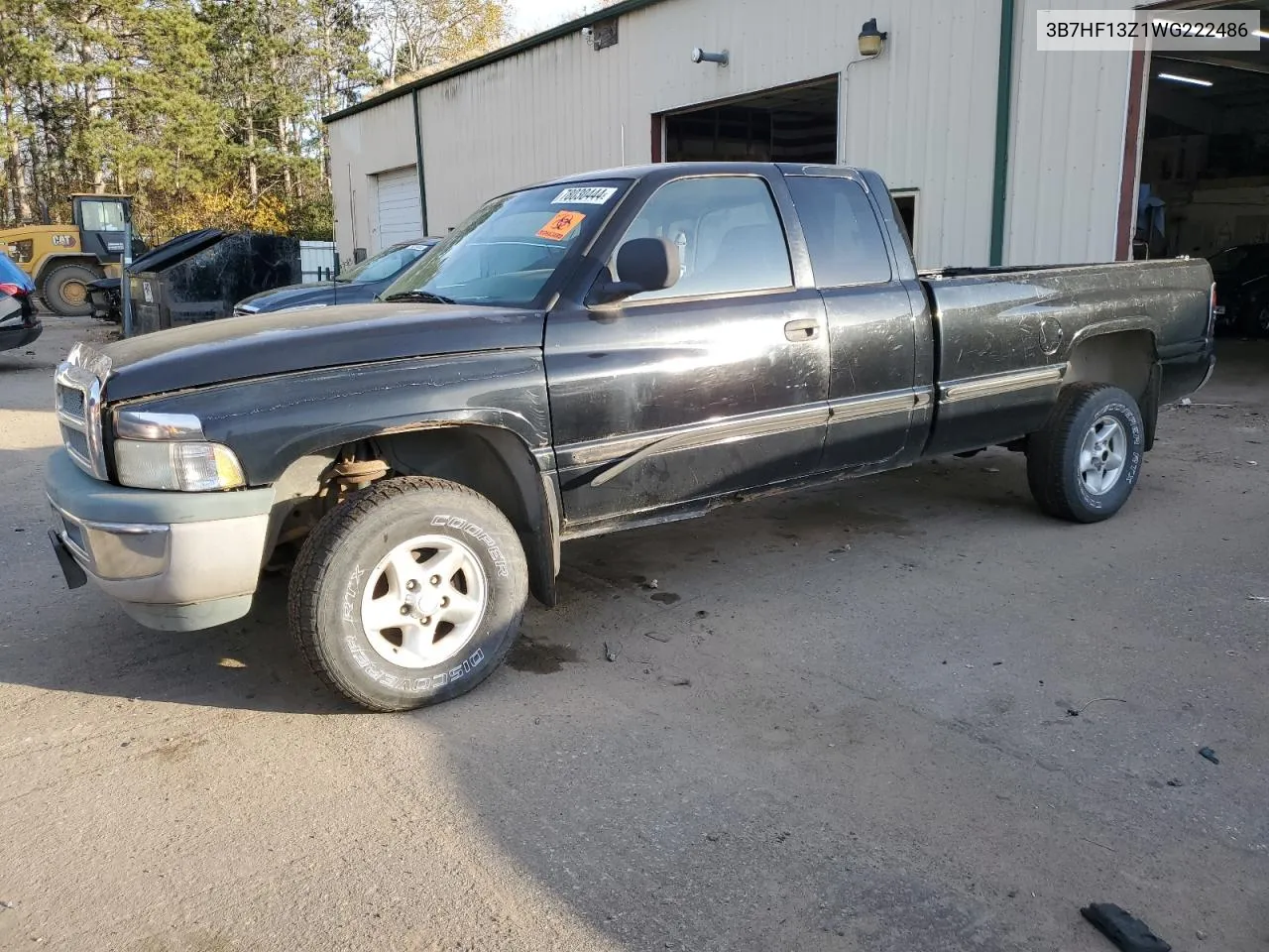 1998 Dodge Ram 1500 VIN: 3B7HF13Z1WG222486 Lot: 78030444