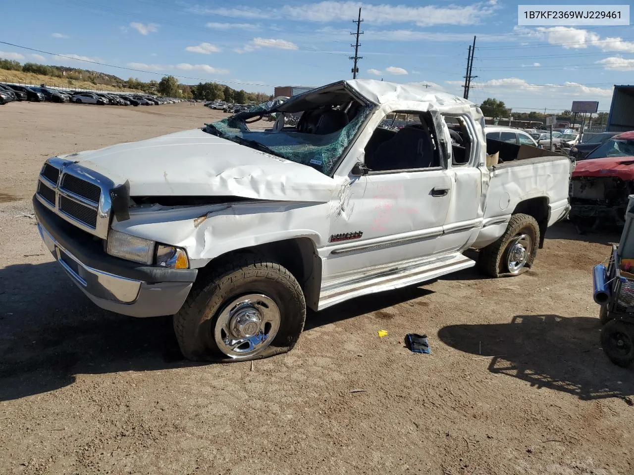 1998 Dodge Ram 2500 VIN: 1B7KF2369WJ229461 Lot: 78272374