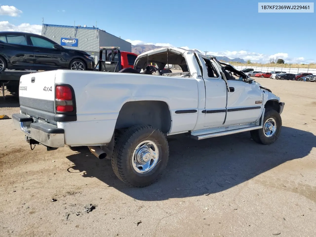 1998 Dodge Ram 2500 VIN: 1B7KF2369WJ229461 Lot: 78272374