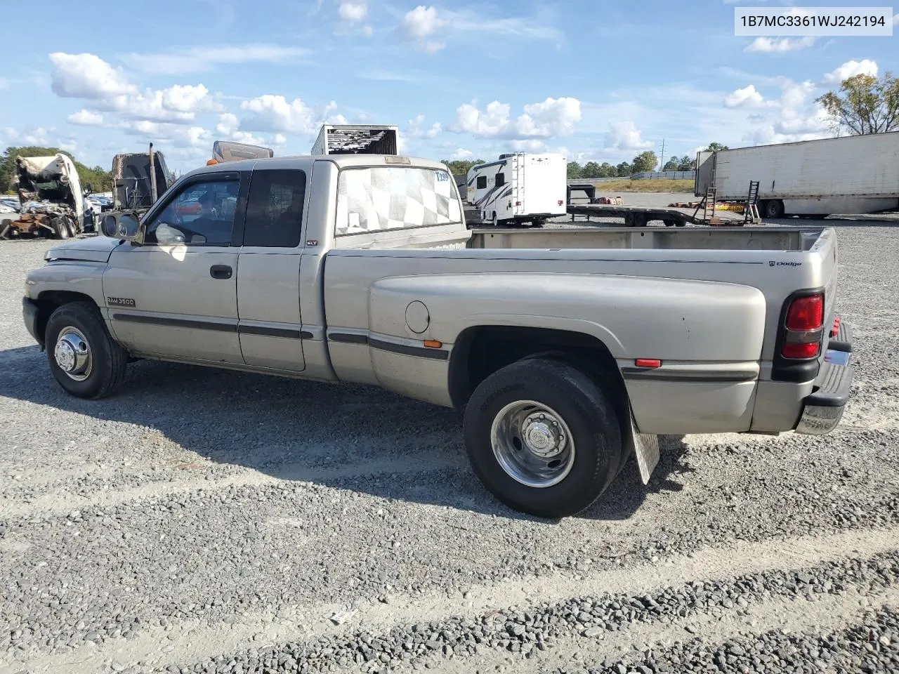 1B7MC3361WJ242194 1998 Dodge Ram 3500