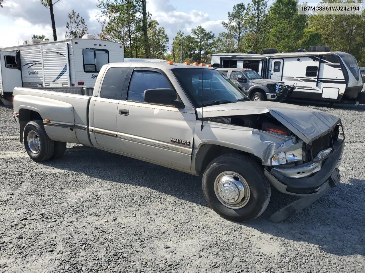 1B7MC3361WJ242194 1998 Dodge Ram 3500