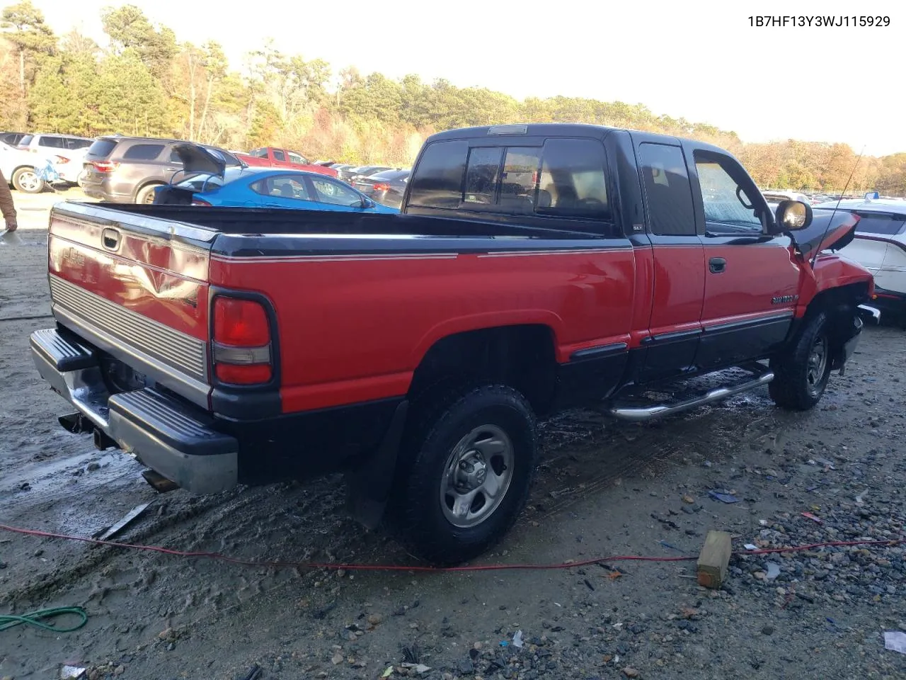 1998 Dodge Ram 1500 VIN: 1B7HF13Y3WJ115929 Lot: 79954004