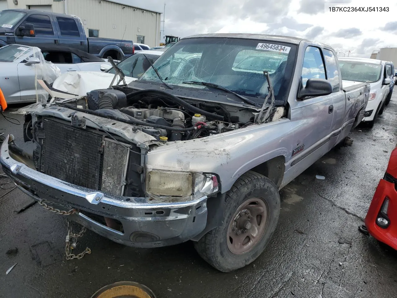 1999 Dodge Ram 2500 VIN: 1B7KC2364XJ541343 Lot: 49645834