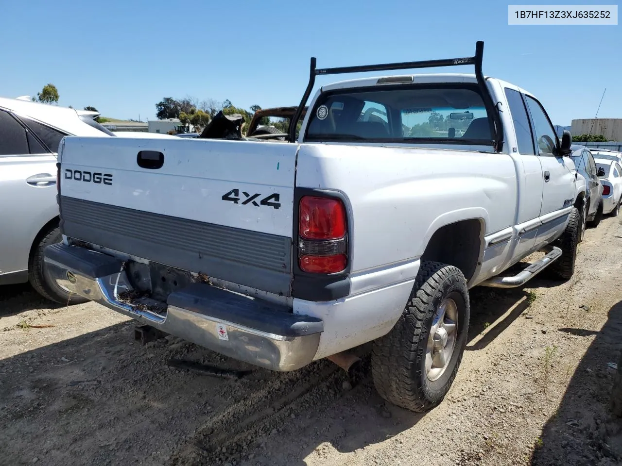 1999 Dodge Ram 1500 VIN: 1B7HF13Z3XJ635252 Lot: 54426044