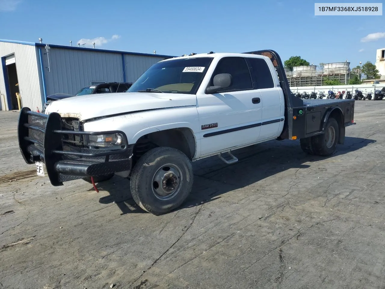 1999 Dodge Ram 3500 VIN: 1B7MF3368XJ518928 Lot: 59468634