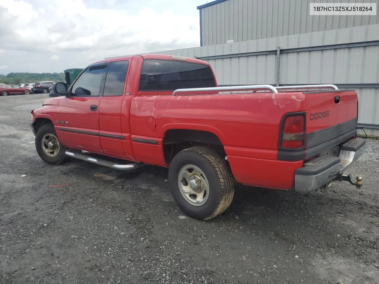 1999 Dodge Ram 1500 VIN: 1B7HC13Z5XJ518264 Lot: 64565104