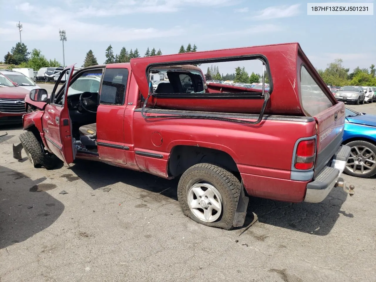 1999 Dodge Ram 1500 VIN: 1B7HF13Z5XJ501231 Lot: 65768394