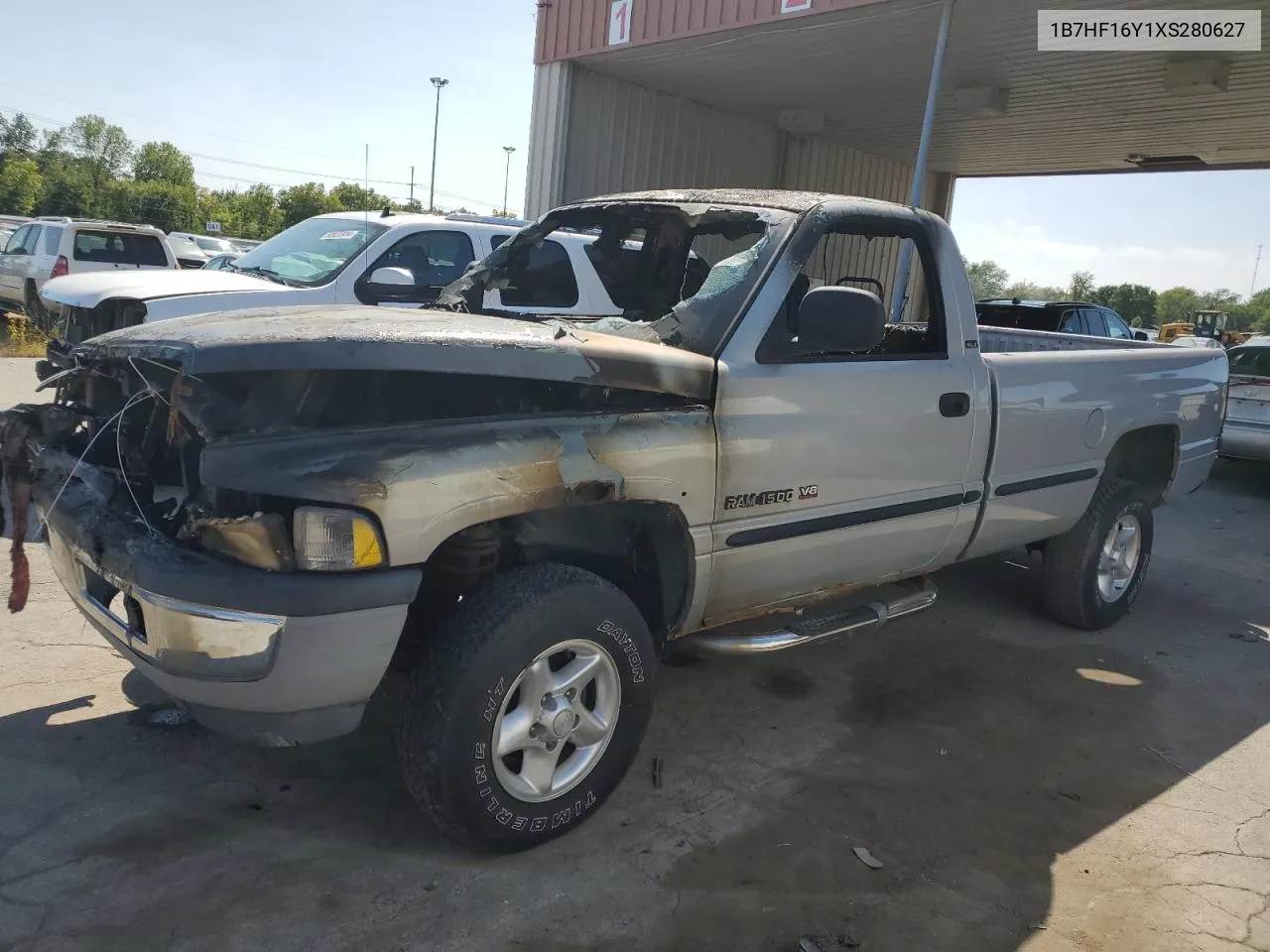 1999 Dodge Ram 1500 VIN: 1B7HF16Y1XS280627 Lot: 68612354